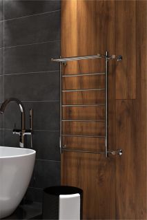 Полотенцесушитель водяной Indigo Line LLSHSW90-40R-б/п-80 с полкой 90x40 см хром